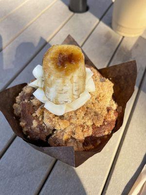 Banana marscopone muffins