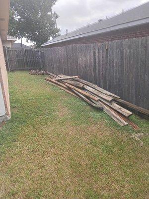 Old patio removal