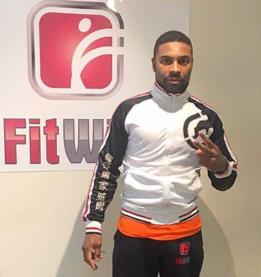 William Andre in the FitWill gym.