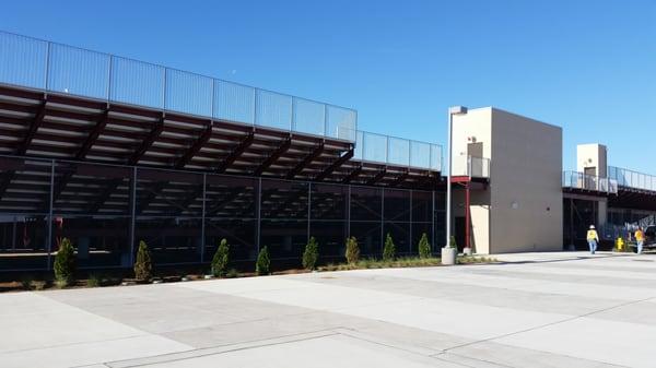 New bleachers for track & football field