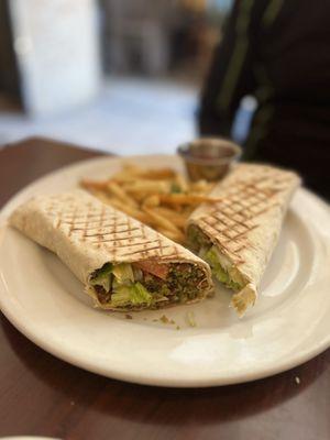 Falafel Wrap Sandwich