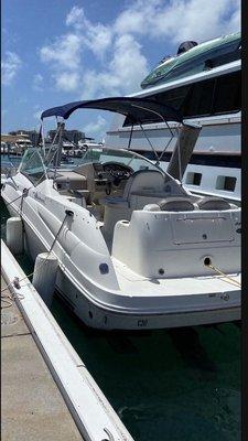 Rental boat