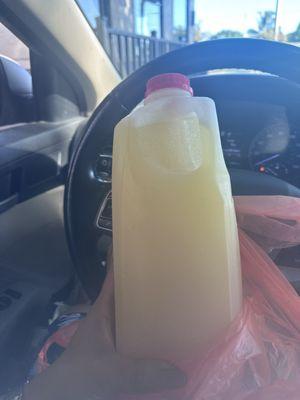 1/2 Gallon pineapple juice