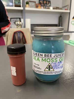 16 oz. Fruit Infused Sea Moss Gel Unique juice shop item I love and appreciate