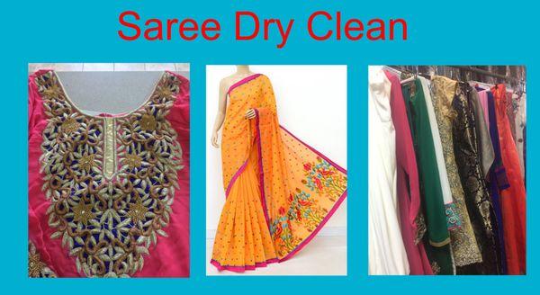 Saree's Dry and Steam Cleaning
 The Saree's Dry & Cleaning Service is a delicate and artistic process. If the