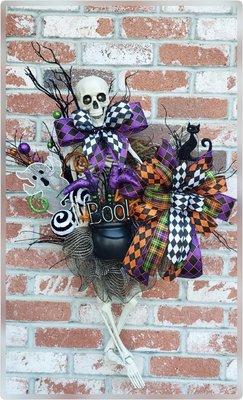 Skeleton Wreath