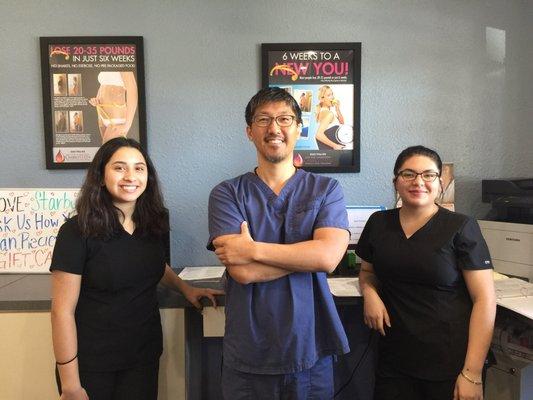 Dr Chang and his awesome staff!