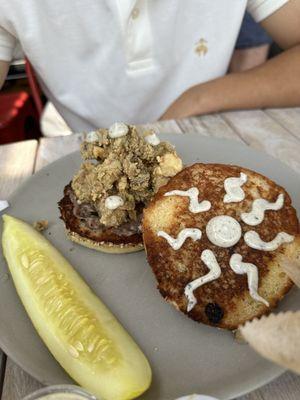 Fried oyster roll