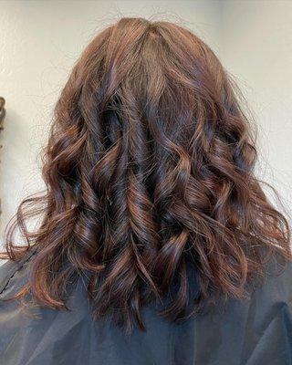 Balayage, highlight, haircut