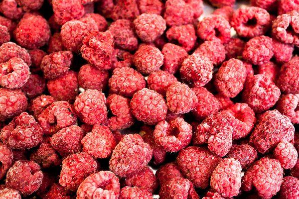 Fresh raspberries from our farm!