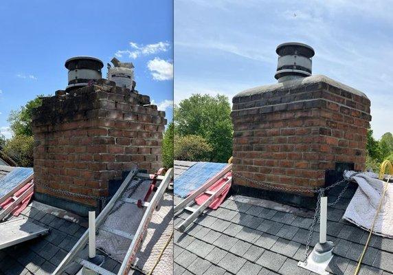 We specialize in chimney repair and restoration.