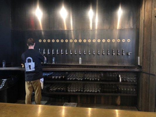 Tap room