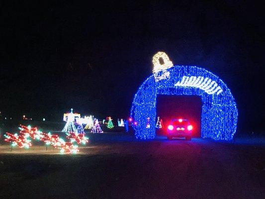 360 Drive-thru light display