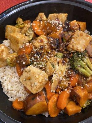 Tofu stir fry