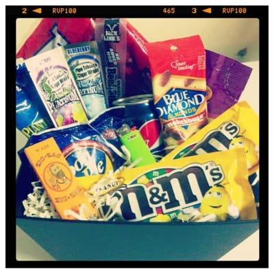 Make a gift basket out of anything in our store and have it delivered during our store hours!