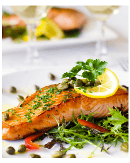 Grilled Salmon
delicious side of Salmon can be added to your salad or quinoa bowl.