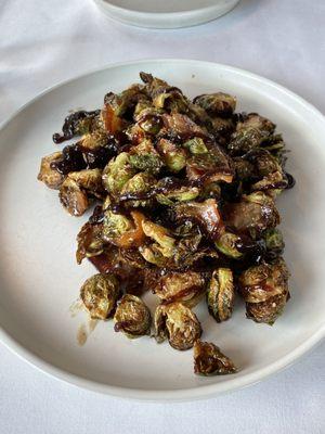 Maple bacon Brussel sprouts