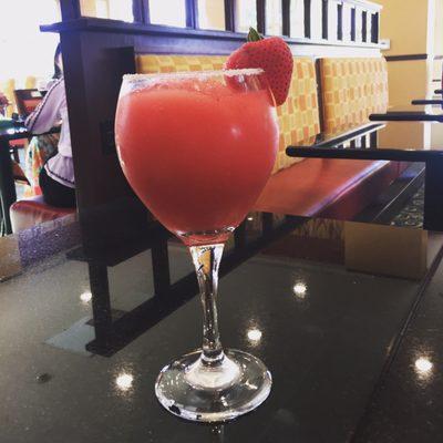 A tasty strawberry daiquiri