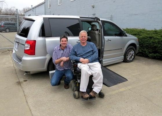 Wheelchair accessible vans from family business. Local sales & service.