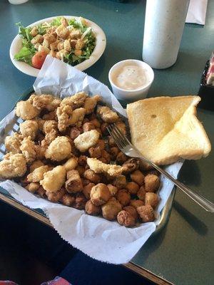 Chicken Bite Basket w/ Fried Okra