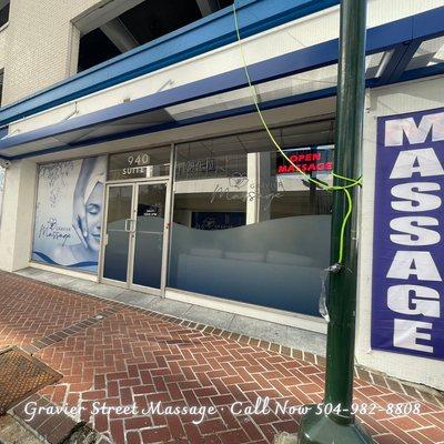 Welcome to Gravier Street Massage