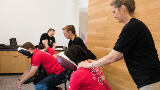 Student Chair Massage