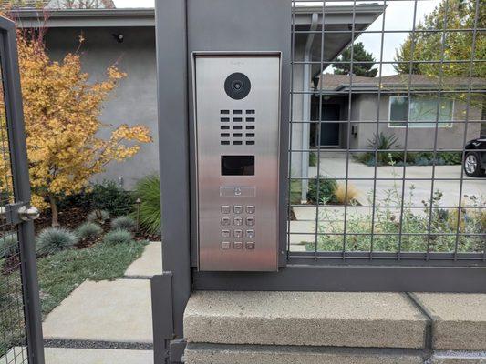 video doorbell installation