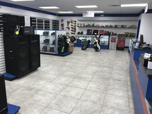 Show room floor