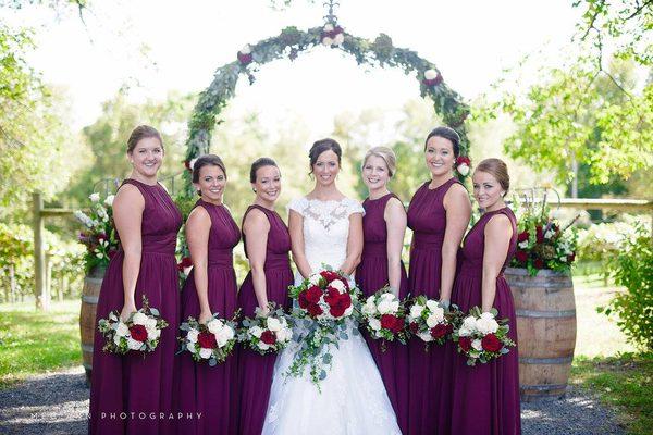 Winehaven winery wedding made for a picture perfect setting!