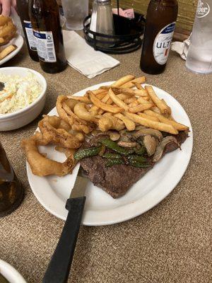 Deluxe chopped steak