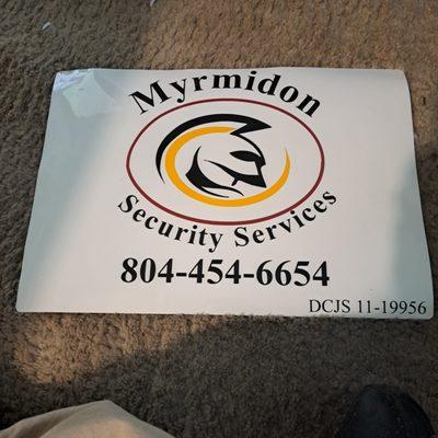 Warhammer Investigations & Myrmidon Security LLC