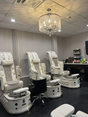 Pedicure room