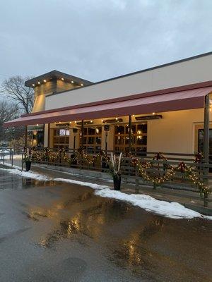 View of restaurant from outside