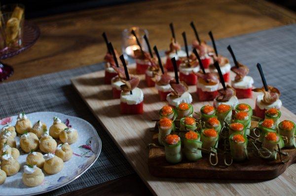 Catering for cocktail events in NYC