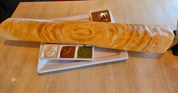 Paper roast dosa