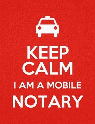 Don't wait to make an appointment with a bank to get a document notarized. Contact me and I meet you right away.