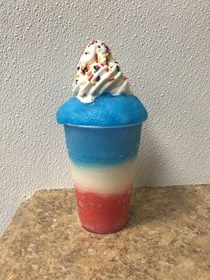 Water Ice(Red-Cherry, White-Lemon, Blue-Blue Raspberry)