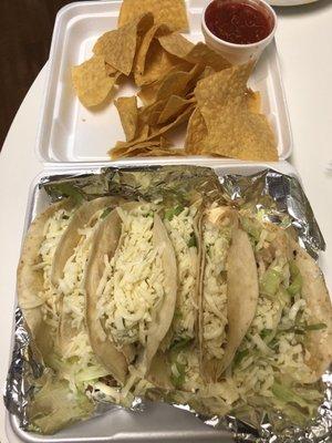 $6.00 6 Tacos to go! Taco Tuesdays