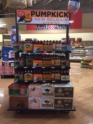 Pleasantly surprised to see the October beer fest counters all over!  Fall is here (though its 90 degrees outside )!