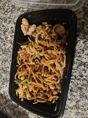 Chicken Chow Mein Noodles