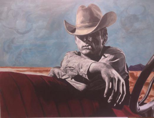 James Dean 36x48 inches  original Painting