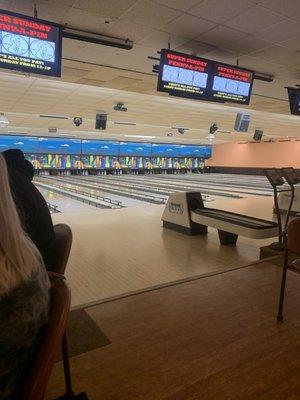 Bowling lanes