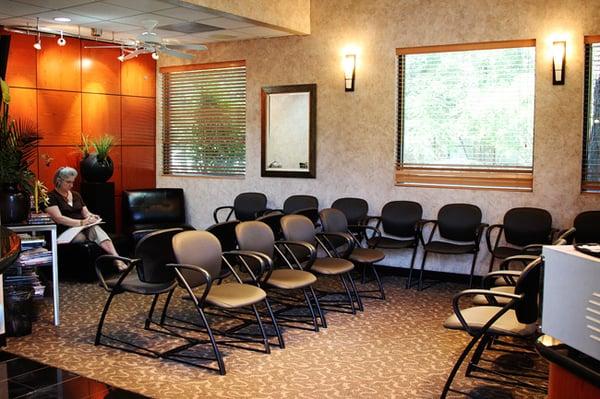 The Woodlands Orthodontic Group Waiting Area