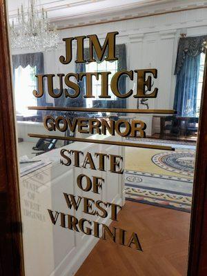 Governor's Media Room at the WV State Capitol