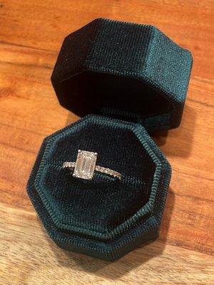 Engagement ring design