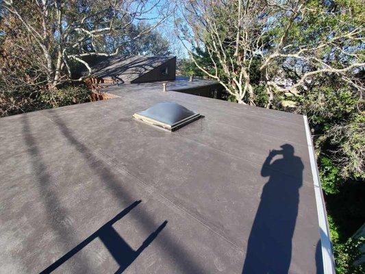 Bronze TPO roof