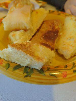 Bread and salsa while we wait.