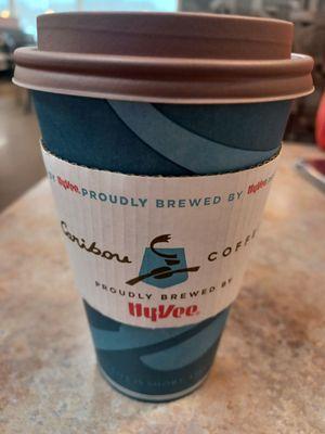 Caribou brand Coffee inside Hyvee