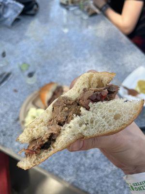 Brisket sandwich