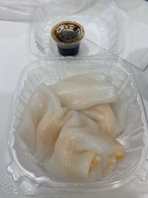 Shrimp steamed rice roll $4.25